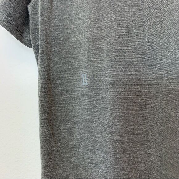 Kit & Ace Men's Gray Crew Neck T-Shirt Acrylic Rayon Blend Size Small - Picture 4 of 6